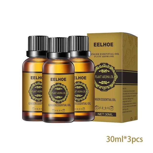 1/2/3/6stk Mavedræning ingefærolie, lymfedrænage ingefærolie, slankende mave ingefærolie, 10 ml, 30 ml naturlig dræning ingefærolie Essentiel afsla... on Productcaster.