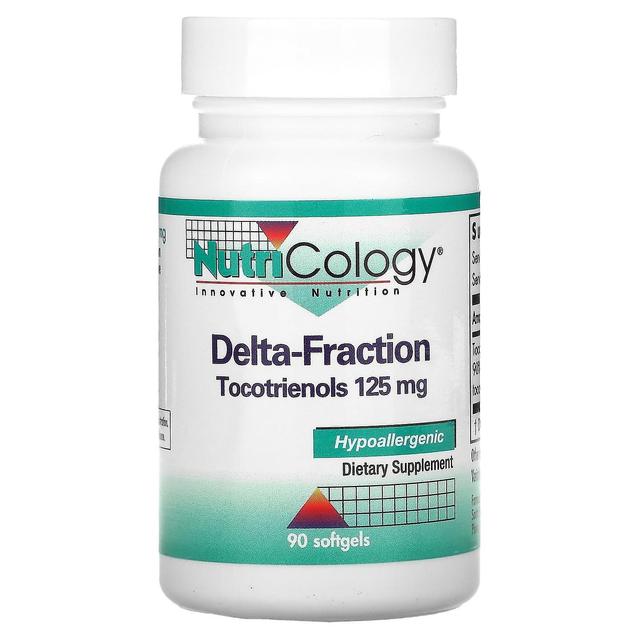 Nutricology, Delta-Fraction Tocotrienols, 125 mg, 90 Softgels on Productcaster.