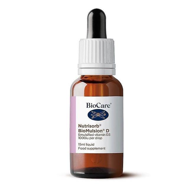 BioCare Nutrisorb BioMulsion D 1000iu 15ml (75615) on Productcaster.