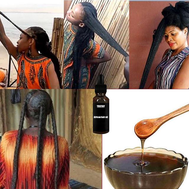 Kry Yrfkt Hair Growth Oil Essence Oils For Black Women Ancient African Hairregrowth Formula Extract Powerful Effect 50ML on Productcaster.