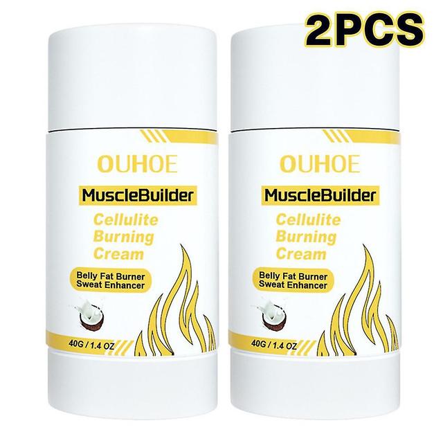 1/2pcs Muscle Strengthening Abs Cream Safe And Reliable Cream Strengthens Skin Elasticity& Firmness Muscle Builder Size 2pcs Colour Female on Productcaster.