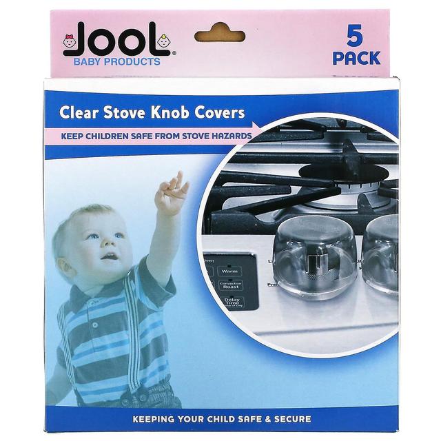 Jool Baby Products Jool vauvantuotteet, kirkkaat liesinupin kannet, 5 kpl on Productcaster.