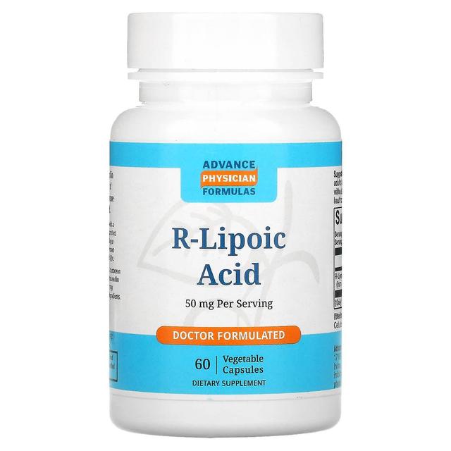 Advance Physician Formulas, In Advance Physician Formulas, Inc., R-Liponsäure, 50 mg, 60 pflanzliche Kapseln on Productcaster.