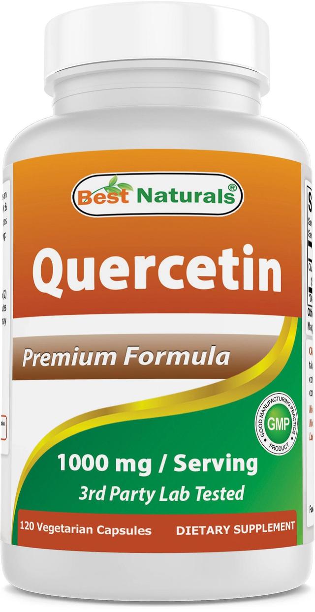 Best naturals quercetin 1000 mg 120 vegetarian capsules on Productcaster.