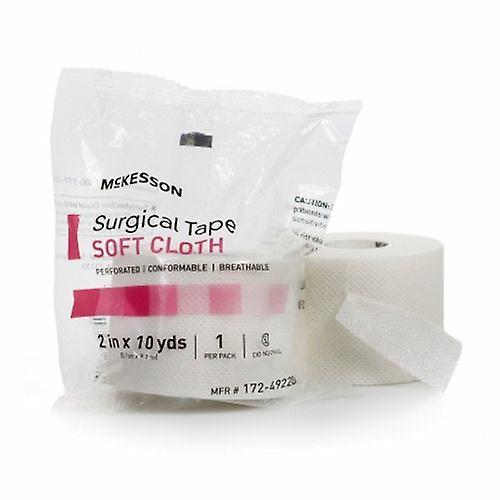 McKesson Medical Tape Cloth 2 pouces x 10 verges blanc non stérile, compte de 1 (paquet de 1) on Productcaster.