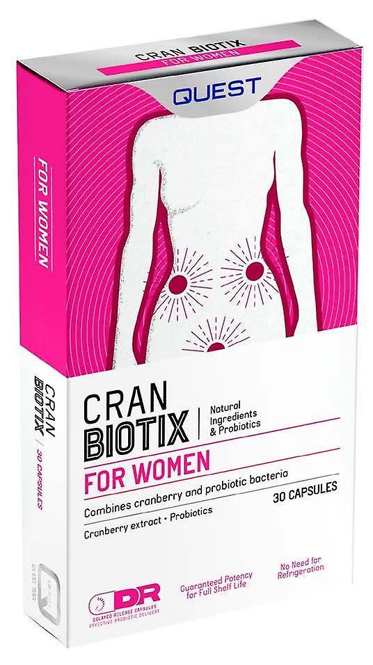 Quest CranBiotix Probiotic Supplement - 30 Capsules on Productcaster.