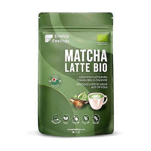 Energy Feelings Organic Matcha Latte 200 g of powder on Productcaster.