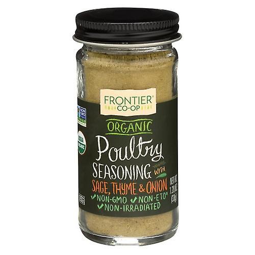 Frontier Herb Organic Poultry Seasoning With Sage Thyme & Onion, 1.44 Oz (Pack of 1) on Productcaster.