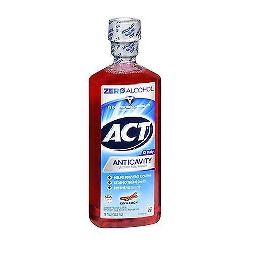 Act Anticavity Fluoride Mouth Rinse Alcohol Free, Cinnamon 18 Oz (Pack of 1) on Productcaster.