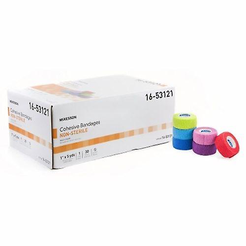 McKesson Cohesive Bandage 1 Inch X 5 Yard Standard Compression Self-adherent Closure Purple / Pink /, Count of 1 (Pack of 1) on Productcaster.