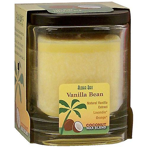 Aloha Bay Eco Palm Square Jar, Vanilla Bean Cream 8 oz (Pack of 1) on Productcaster.