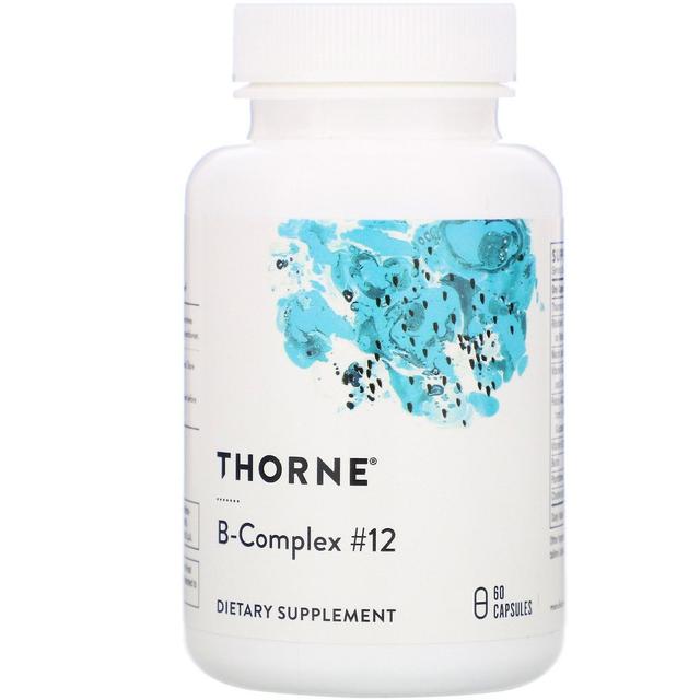 Thorne Research, B-complex #12, 60 Kapselia on Productcaster.