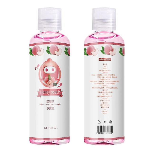 Edible Fruit Flavor Adult Lubricant Gel-lube Edible Oral Sex Sexual-massage Oil_PHC02 Peach flavor on Productcaster.