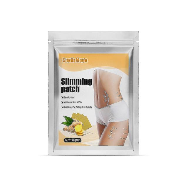 Aoui 10pcs * 3 (30pcs) Ginger Slimming Patches, Ginger Slimming Patches, Belly Fat Burner, Tightening And Slimming Magic Patches, Burn Belly Fat Pa... on Productcaster.