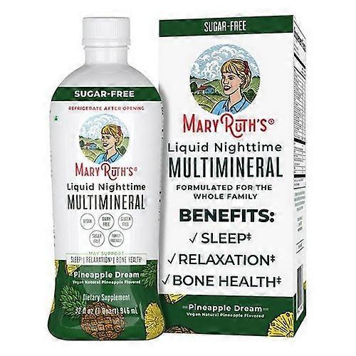 MaryRuth's Nighttime Multimineral Pineapple, 32 Oz (Pack of 1) on Productcaster.