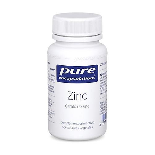 Pure Encapsulations Zinc 15mg 60 vegetable capsules on Productcaster.