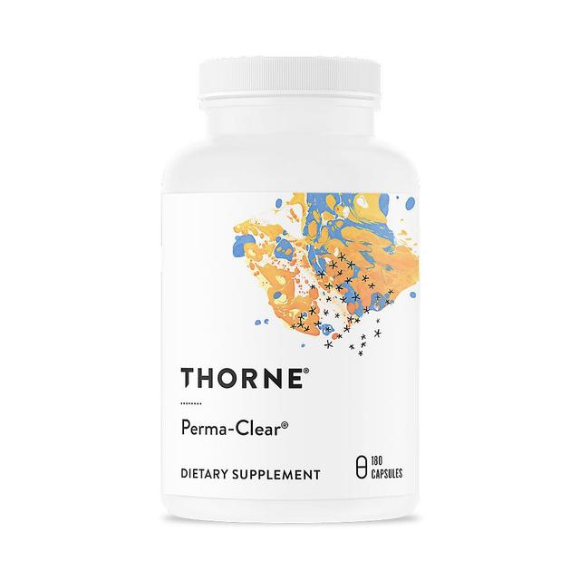 Thorne Research Perma-Clear 180 Capsules Supports Digestive Health, Gut Health on Productcaster.