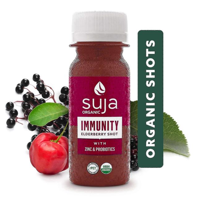 Suja-immuniteetti seljanmarja ammuttu sinkillä ja probiootilla, orgaaninen mehu shotti, 1,7 unssia on Productcaster.