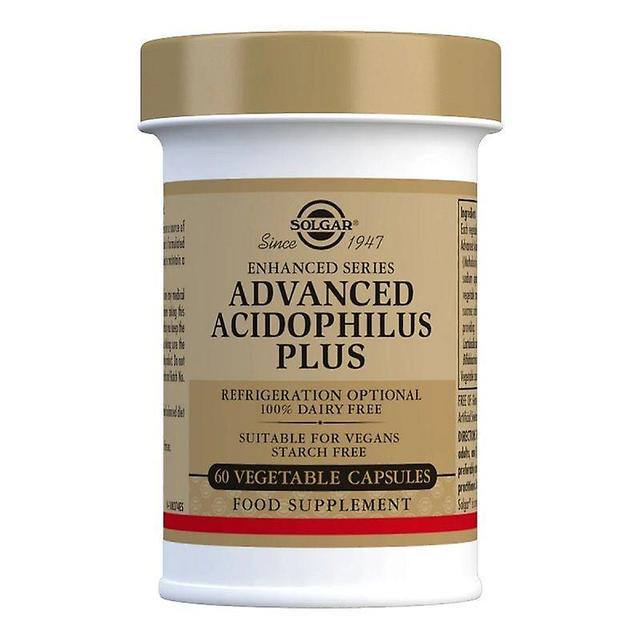 Solgar Advanced Acidophilus Plus Vegicaps 60 (12543537) on Productcaster.