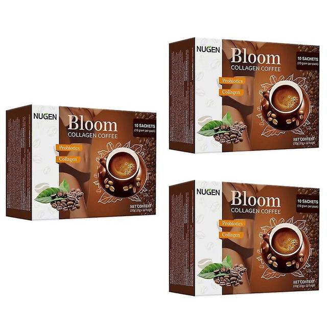 3x Bloom Kollagen Kaffe,Kaffe Kollagen Kollagenpulver För Kaffe Energi Skönhetsleder,Kollagen Proteintillskott on Productcaster.