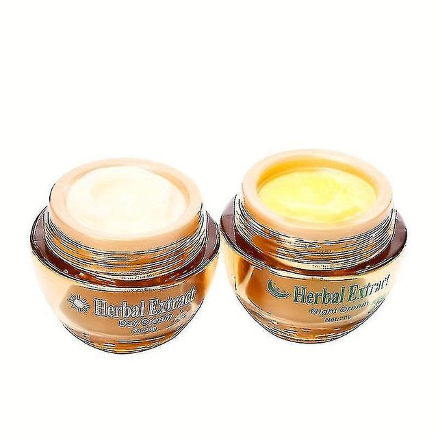 2 In 1 Herbal Extract Whitening Freckle Cream Set Herbal Extract For Moisturizing And Tender Skin Li on Productcaster.