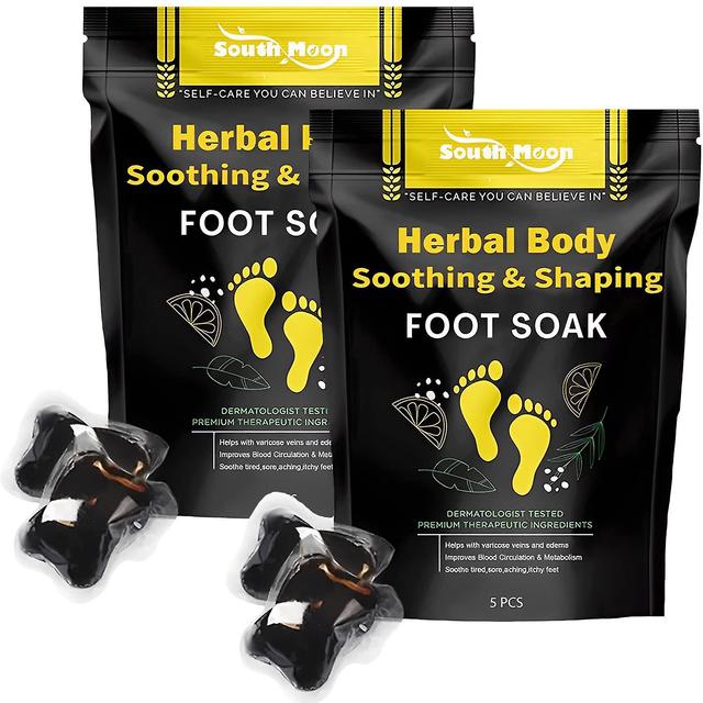 Handi 2 Packs Herbal Detox Cleansing Foot Soak Beads, Body Detox Foot Soak, Herbal Detox and Shaping Foot Soak Beads (10 PCS ) on Productcaster.