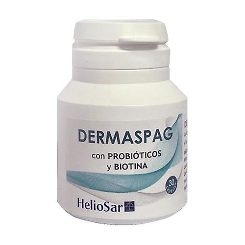 Heliosar Dermaspag probiotika hud, hår og slimhinder 30 kapsler af 500mg on Productcaster.