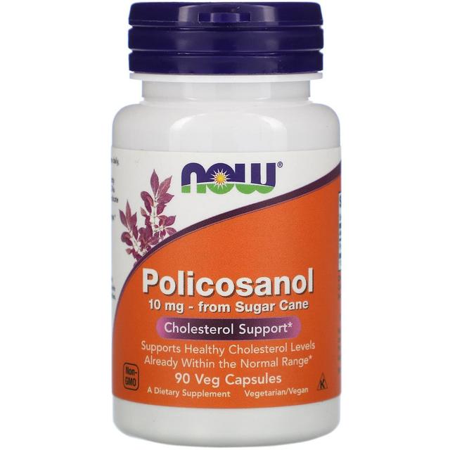 NOW Foods, Policosanol, 10 mg, 90 vegetarische Kapseln on Productcaster.