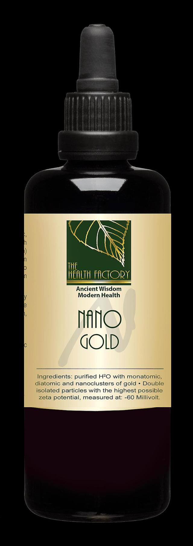 The Health Factory La fábrica de salud nano oro 100ml on Productcaster.