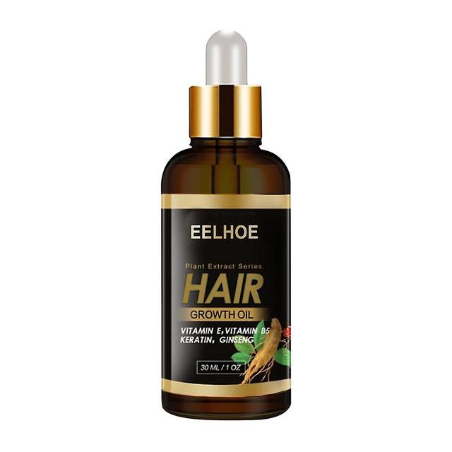 Best Selling!30ml/1oz Vitamin E Natural Ginger Women Men Professional Hair Growth Essence Oil on Productcaster.