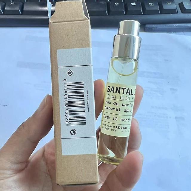 Santal 10ml Portable Mini flacon de parfum rechargeable avec pompe à parfum de pulvérisation Récipients cosmétiques vides Spray Atomizer Flacon 22 on Productcaster.