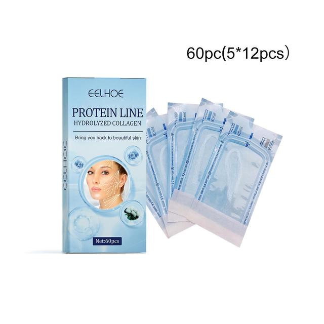 60pcs Protein Thread No Needle Gold Protein Line Absorbable Collagen For Facial Lift Anti Aging Hyaluronic Tightening Skin Tools Tangrui 1 bag 60pcs on Productcaster.