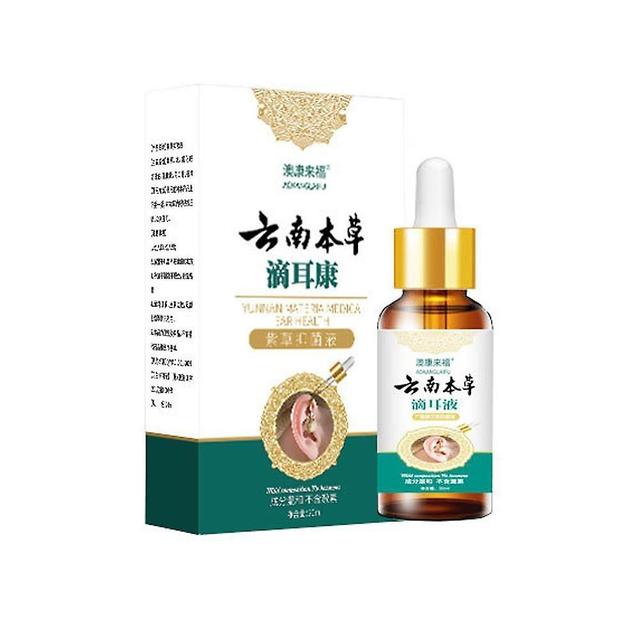 20ml Ear Liquid For Tinnitus Deafness Sore Chinese Herbal Medicine Acute Otitis Drops Health Caring on Productcaster.