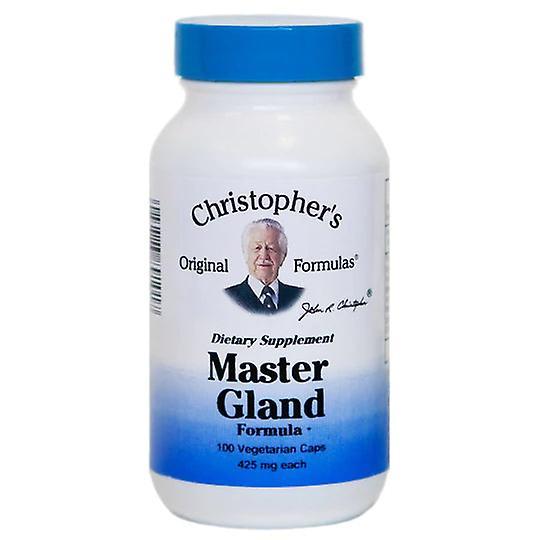 Christopher's Original Formulas Master gland - 100 capsules on Productcaster.