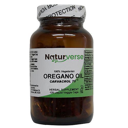 Naturverse Oregano Oil Liquid Capsules Standardized, 120 VegCaps on Productcaster.