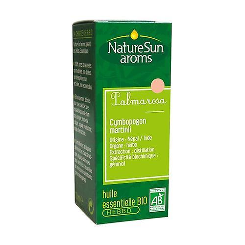 Naturesun'Arôms Organic palmarosa essential oil 10 ml of essential oil (Palmarosa) on Productcaster.