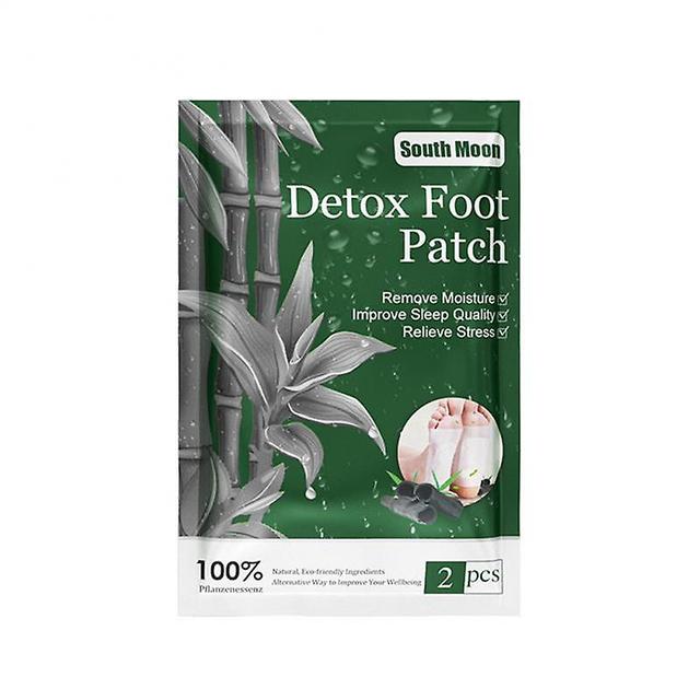 South Moon Detox Foot Patches Pads Natural Detoxification Treat Body Toxins Helps Sleeping Relieve Stress on Productcaster.