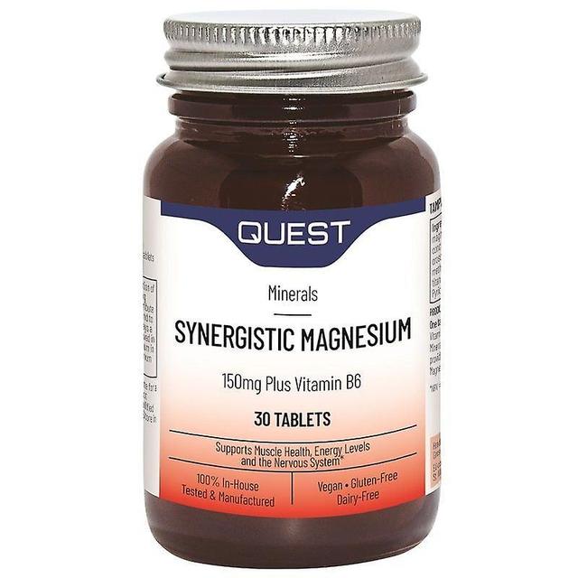 Quest Vitamins Synergistic Magnesium Tabs 30 (601388) on Productcaster.