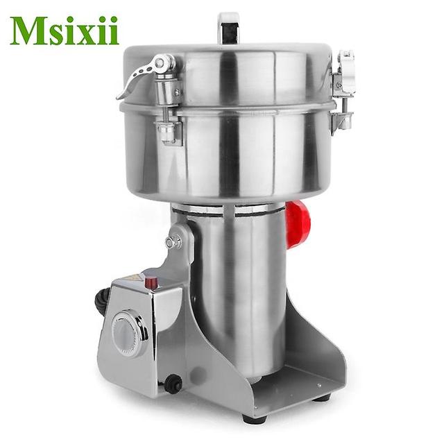 Ronaldo Msixii 1000G Swing Type Electric Grains Herbal Powder Miller high speed Intelligent Spices Cereals C on Productcaster.