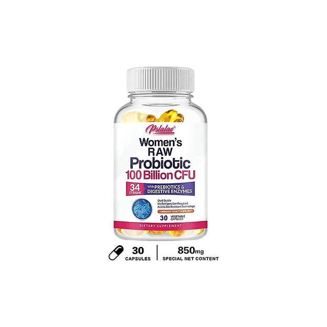 Visgaler 100 Billion Probiotic Cfu Digestive Enzyme Cranberry To Help Gastrointestinal Digestion And Immunity High-quality Formula 30 Capsules on Productcaster.