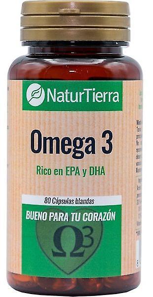 Naturtierra Omega 3 80 Pearls on Productcaster.