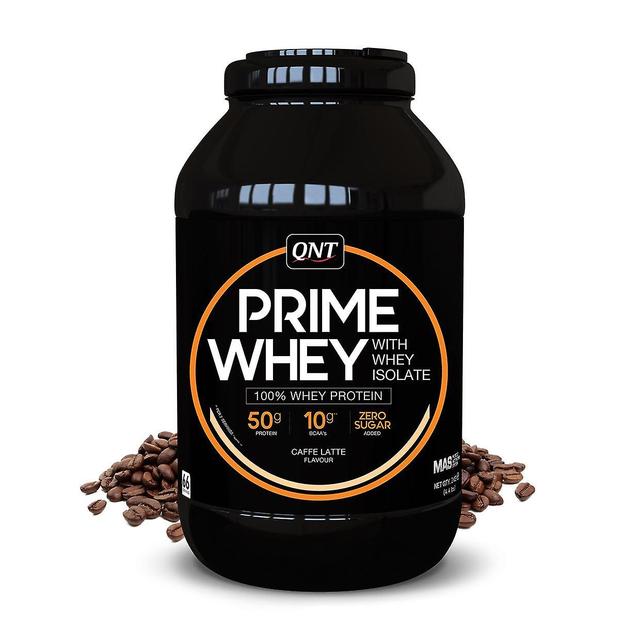 QNT Prime Whey Protein Powder 100% Whey Isolate - 908g - CafГ Latte on Productcaster.