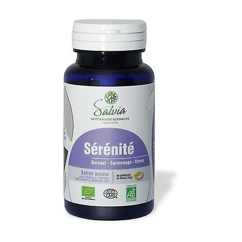 Salvia ORGANIC Saffron 40 capsules on Productcaster.