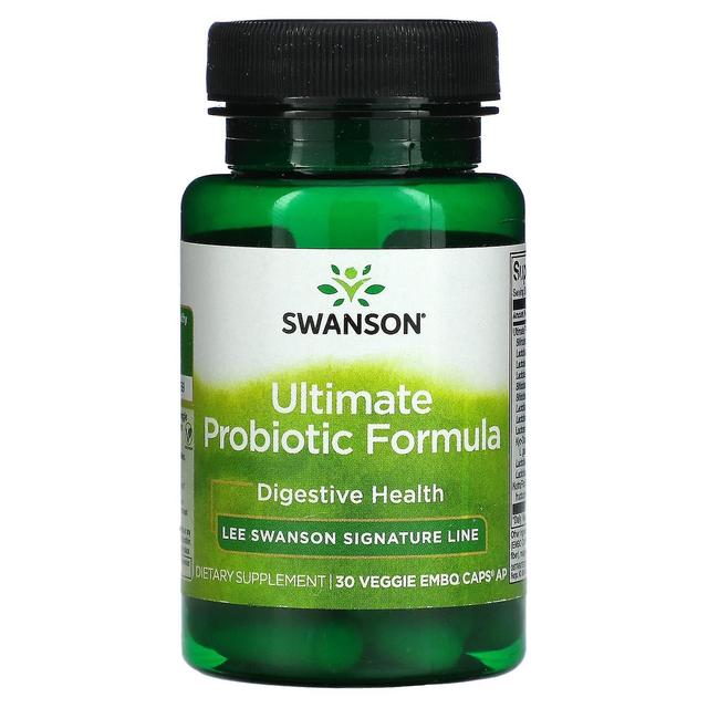 Swanson, Ultimate Probiotic Formula, 30 Veggie Embo Caps Ap on Productcaster.