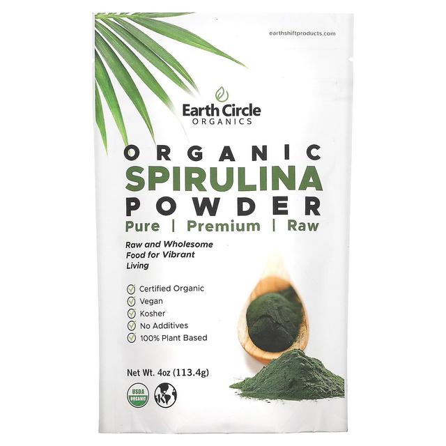 Earth Circle Organics, Organic Spirulina Powder, 4 oz (113.4 g) on Productcaster.