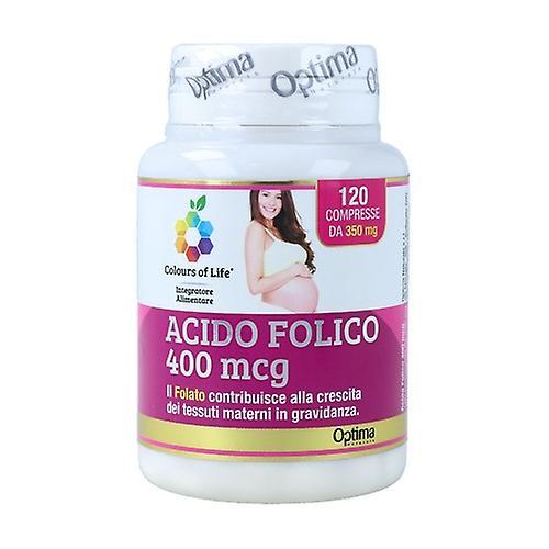 Colours of life Folic acid 120 tablets on Productcaster.