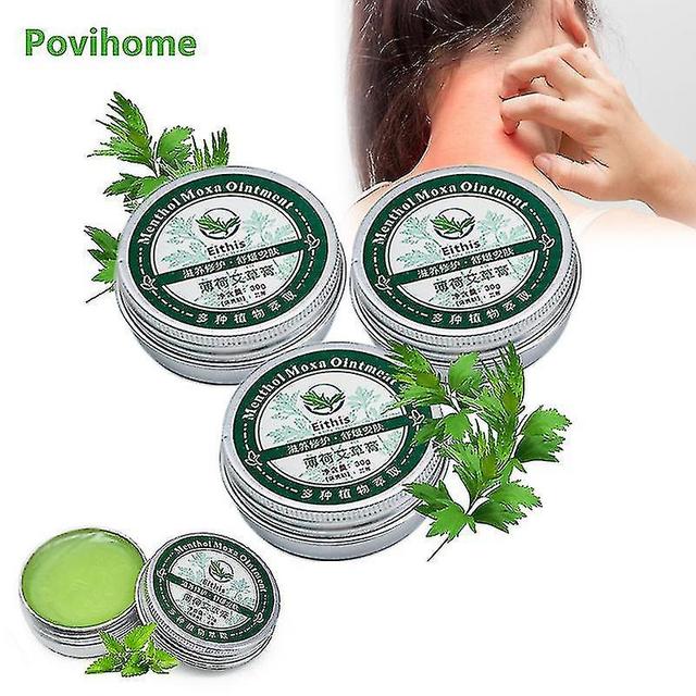 christina show Sl Chang 30g Wormwood Mint Antibacterial Cream Mosquito Bite Itching Care Ointment Cold Headache Diz on Productcaster.