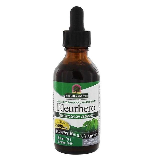 Nature's Answer Natuur ' s antwoord Eleuthero 60ml 1363 on Productcaster.