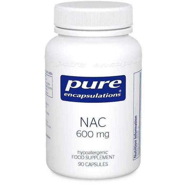 Pure Encapsulations Kapsułki Pure NAC 600mg Kapsułki 90 on Productcaster.