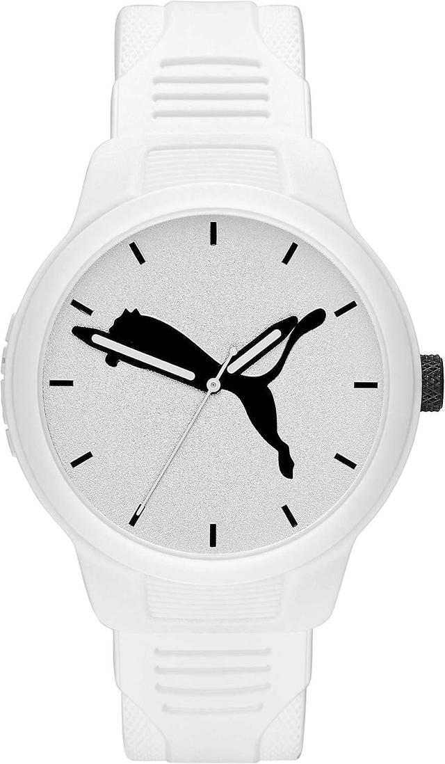 PUMA Men's Watch P5012 White on Productcaster.